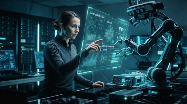 Editorial illustration for What End-to-End AI Research Automation Actually Means: Inside "The AI Scientist" and the Closed-Loop Future of Science